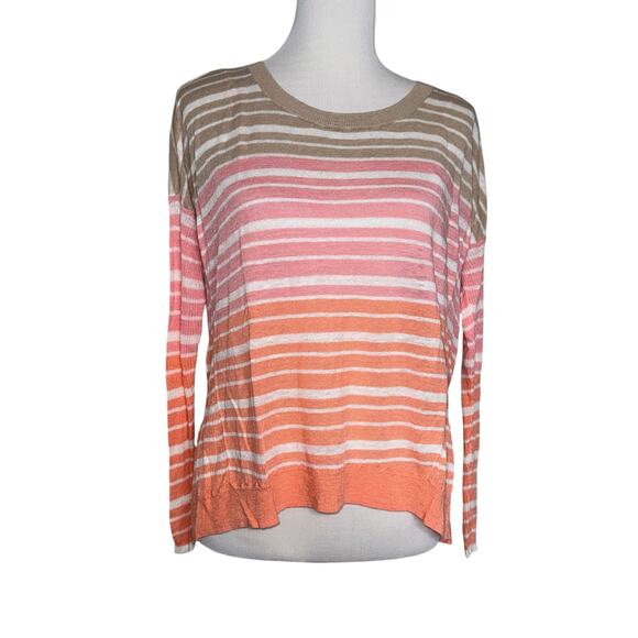 Victoria’s Secret NWOT Lightweight Striped Sweater Sz Small - Picture 2 of 6